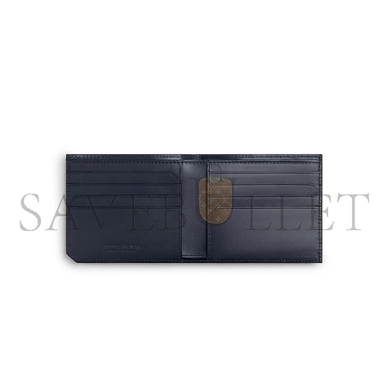 b0tt*ga Ven*ta intrecciato piccolo bi-fold wallet 796966v5sj14144 (11*9.5*1cm)